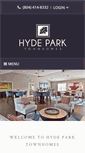 Mobile Screenshot of hydeparkapartments-prg.com