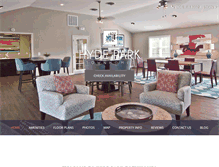 Tablet Screenshot of hydeparkapartments-prg.com